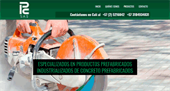 Desktop Screenshot of picprefabricados.com