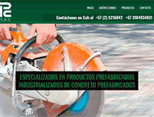 Tablet Screenshot of picprefabricados.com